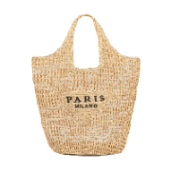 Handbags - Straw Mesh Tote Bag, Large Capacity Foldable Hobo, Beach Shoulder Bag